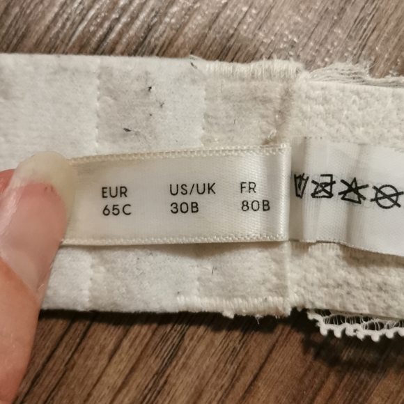 Change Lingerie Diane Push Up Seamless Lace Bra in White, 30B (28C/32A) - Picture 4 of 6